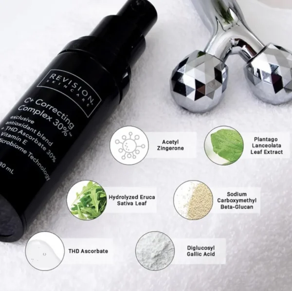 Revision Skincare® C+ Correcting Complex 30_™ 30ml with list of ingredients