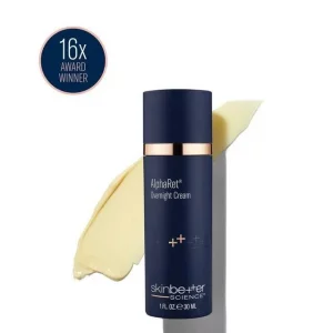 skin better science intensive alpharet overnight cream award winner