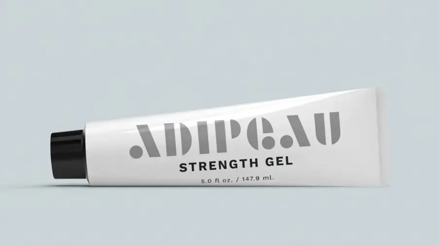 Adipeau strength Gel lying horizontally