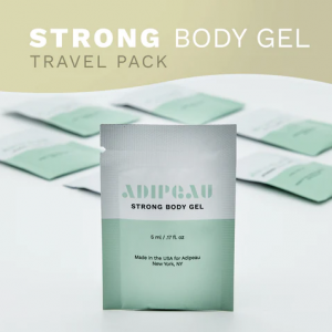 Adipeau Strong Body Gel Travel Pack 8 x 5ml Sachets