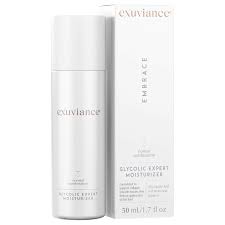 Exuviance Glycolic Expert Moisturizer 50ml tube for professional skin resurfacing