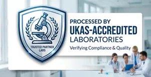 Ukas Accredited Laboratories used for Data analysis